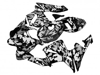 Achetez Carénages Moto Honda CBR600RR 2005-2006 - Noir Blanc Gris Camouflage