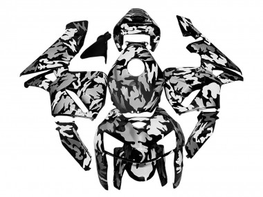 Achetez Carénages Moto Honda CBR600RR 2005-2006 - Noir Blanc Gris Camouflage