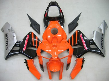 Achetez Carénages Moto Honda CBR600RR 2005-2006 - Orange Noir Argent