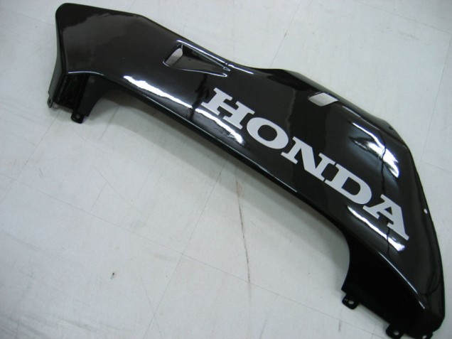 Carénages Moto Honda CBR600RR 2005-2006 - Noir Brillant Gris Flamme