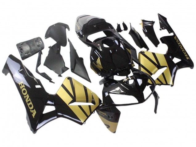 Carénage Moto Honda CBR600RR 2005-2006 - Noir Or
