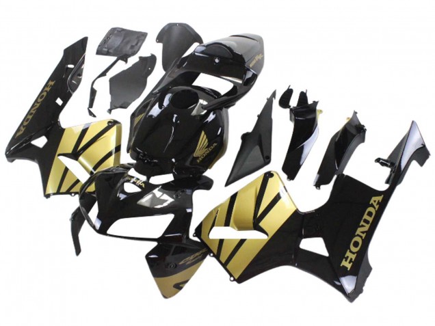 Carénage Moto Honda CBR600RR 2005-2006 - Noir Or