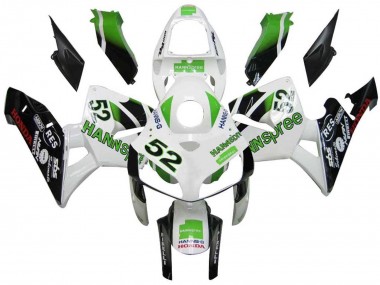 Achetez Carénages Moto Honda CBR600RR 2005-2006 - Vert Blanc Noir hannspree 52