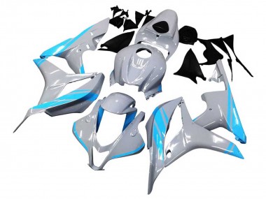 Achetez Carénages Moto Honda CBR600RR 2007-2008 - Gris Brillant Bleu Clair