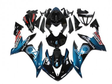 Achetez Carénages Moto Yamaha YZF R1 2004-2006 - Bleu Sarcelle Noir Brillant Rouge Petronas ENEOS