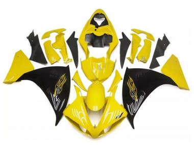 Achetez Carénages Moto Yamaha YZF R1 2009-2011 - Jaune Noir