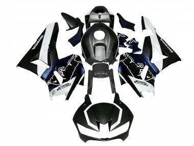 Achetez Carénages Moto Honda CBR600RR 2013-2023 - Noir Fibre de Carbone Blanc Bleu Red Bull