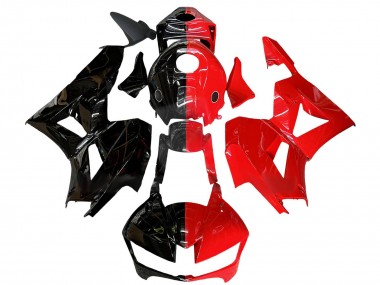 Achetez Carénages Moto Honda CBR600RR 2013-2023 - Noir Brillant Rouge Diviser