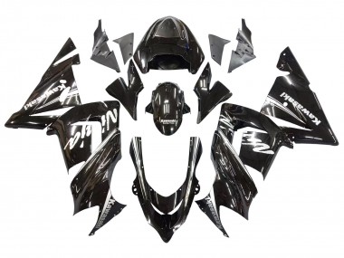 Achetez Carénages Moto Kawasaki ZX10R 2004-2005 - Noir Brillant Ninja