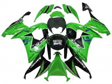 Achetez Carénages Moto Kawasaki ZX10R 2008-2010 - Vert Noir Brillant Rosciou Hotels