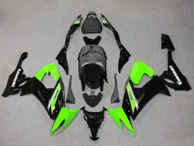 Achetez Carénages Moto Kawasaki ZX10R 2008-2010 - Vert Noir Brillant