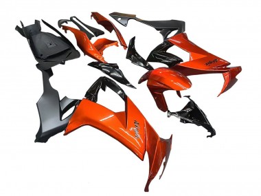 Achetez Carénages Moto Kawasaki ZX10R 2008-2010 - Burnt Orange Noir