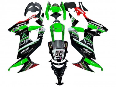 Achetez Carénages Moto Kawasaki ZX10R 2008-2010 - Vert Blanc Rouge Noir Monstre Elf 66