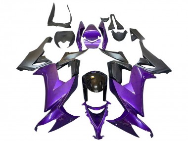 Achetez Carénages Moto Kawasaki ZX10R 2008-2010 - Violet Noir
