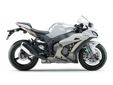 Achetez Carénages Moto Kawasaki ZX10R 2016-2020 - Blanc Vert Perle