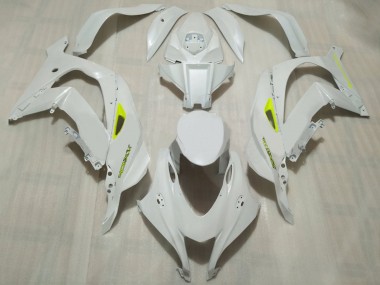 Achetez Carénages Moto Kawasaki ZX10R 2016-2020 - Blanc Jaune Néon