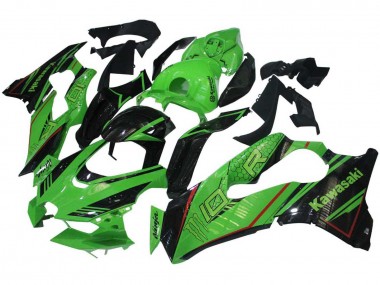 Achetez Carénages Moto Kawasaki ZX10R 2021-2025 - Vert Noir Brillant