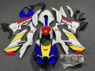 Achetez Carénages Moto Kawasaki ZX10R 2021-2025 - Blanc Bleu Rouge Jaune