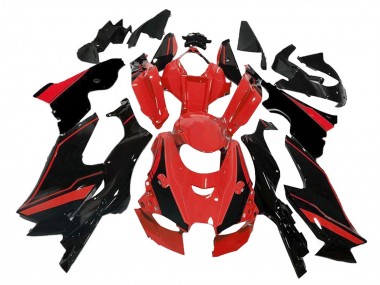 Achetez Carénages Moto Kawasaki ZX10R 2021-2025 - Rouge Noir Brillant