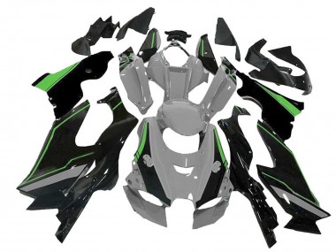 Achetez Carénage Moto Kawasaki ZX10R 2021-2025 - Gris Vert Noir