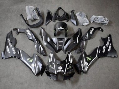 Achetez Carénages Moto Kawasaki ZX10R 2021-2025 - Noir Brillant Vert Blanc Elf Neige Monstre
