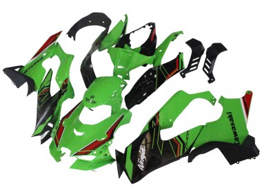 Achetez Carénages Moto Kawasaki ZX10R 2021-2025 - Vert Noir Rouge