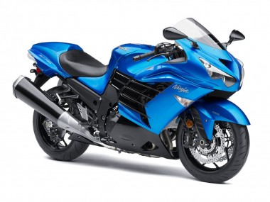 Achetez Carénages Moto Kawasaki ZX14R ZZR1400 2012-2024 - Bleu