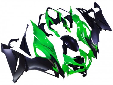 Achetez Carénages Moto Kawasaki ZX6R 2019-2022 - Vert Noir Mat