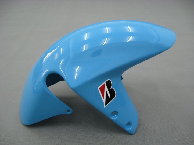 Carénages Moto Suzuki GSXR1000 2000-2002 - Bleu Clair Jaune Noir Motul Rizla