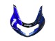 Carénages Moto Suzuki GSXR1000 2000-2002 - Bleu Blanc Argent Castrol Dunlop