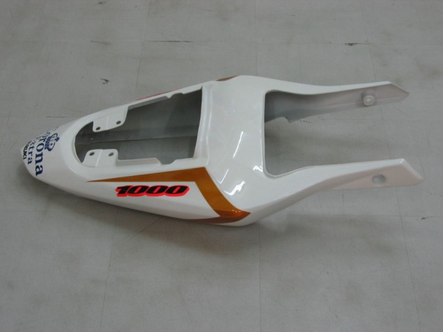 Carénages Moto Suzuki GSXR 1000 2003-2004 - Jaune Blanc Bleu Noir Corona