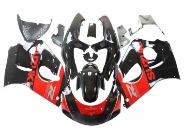Achetez Carénages Moto Suzuki GSXR 600 / GSXR 750 1996-2000 - Noir Rouge