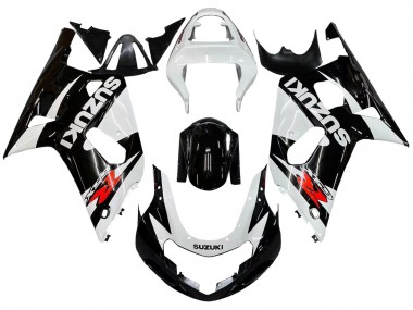Achetez Carénages Moto Suzuki GSXR 600 / GSXR 750 2001-2003 - Blanc Noir Brillant Rouge