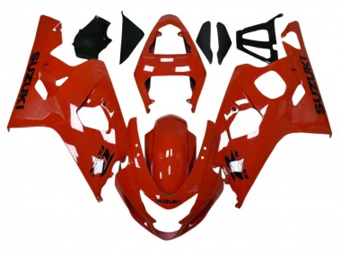 Achetez Carénage Moto Suzuki GSXR 600 / GSXR 750 2004-2005 - Rouge Noir