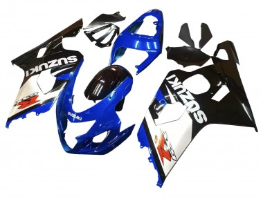 Achetez Carénages Moto Suzuki GSXR 600 / GSXR 750 2004-2005 - Bleu Blanc Noir