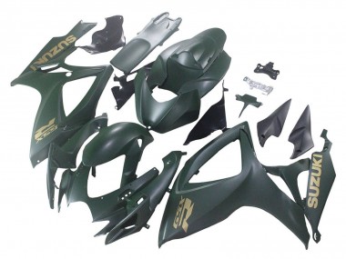 Achetez Carénages Moto Suzuki GSXR 600 / GSXR 750 2006-2007 - Vert Mat Armée