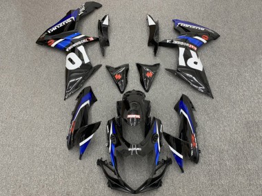 Achetez Carénages Moto Suzuki GSXR 600 / GSXR 750 2008-2010 - Noir Brillant Blanc Bleu Rouge