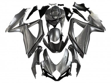 Achetez Carénages Moto Suzuki GSXR 600 / GSXR 750 2008-2010 - Gris Mat Noir