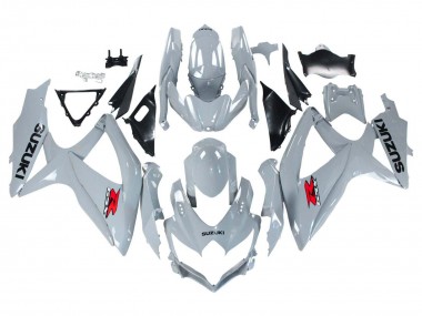 Achetez Carénages Moto Suzuki GSXR 600 / GSXR 750 2008-2010 - Gris Brillant