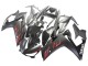 Carénages Moto Yamaha YZF R3/R25 2015-2018 - Noir Brillant Noir Mat Rouge
