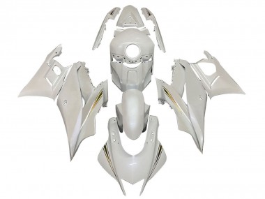 Achetez Carénages Moto Yamaha YZF R3/R25 2022-2024 - Blanc Or