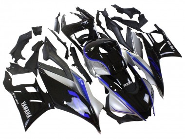 Achetez Carénages Moto Yamaha YZF R3/R25 2022-2024 - Argent Bleu Noir Brillant