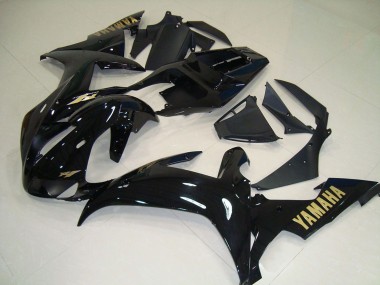 Achetez Carénages Moto Yamaha YZF R1 2002-2003 - Noir Brillant Or Décalque