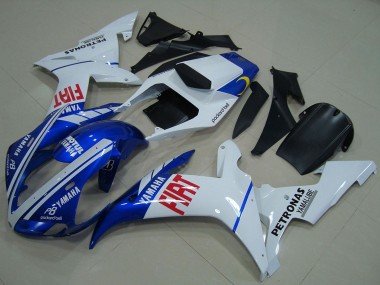 Achetez Carénages Moto Yamaha YZF R1 2002-2003 - Blanc Bleu Rouge Fiat