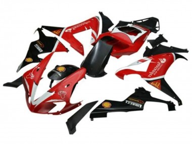 Achetez Carénages Moto Yamaha YZF 1000 R1 2002-2003 - Rouge Argent Noir Santander