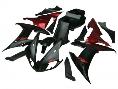 Achetez Carénages Moto Yamaha YZF 1000 R1 2002-2003 - Rouge Noir Flamme