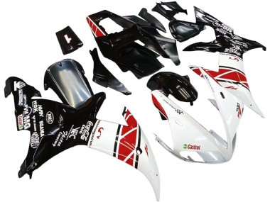 Achetez Carénages Moto Yamaha YZF 1000 R1 2002-2003 - Blanc Rouge Noir Castrol
