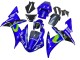 Carénages Moto Yamaha YZF 1000 R1 2002-2003 - Bleu Noir Vert MoviStar ENEOS Monstre