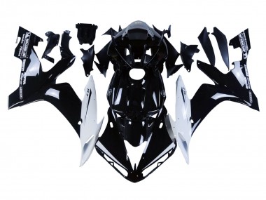 Achetez Carénages Moto Yamaha YZF 1000 R1 2004-2006 - Noir Brillant Blanc Motul