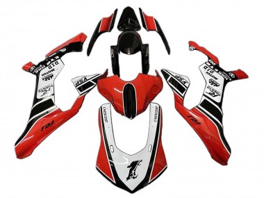 Achetez Carénage Moto Yamaha YZF 1000 R1 2020-2025 - Blanc Rouge Noir